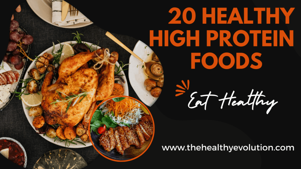 20 Healthy High Protein Foods
