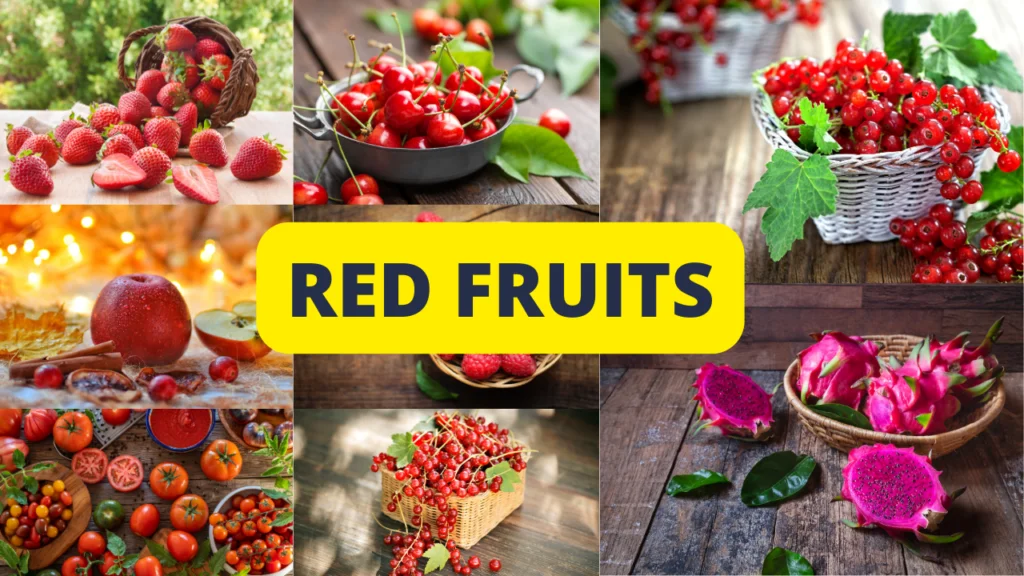 Red fruits